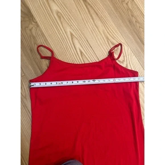 Gap Modern Dress, Red, Womens 2X, long - Picture 6 of 9